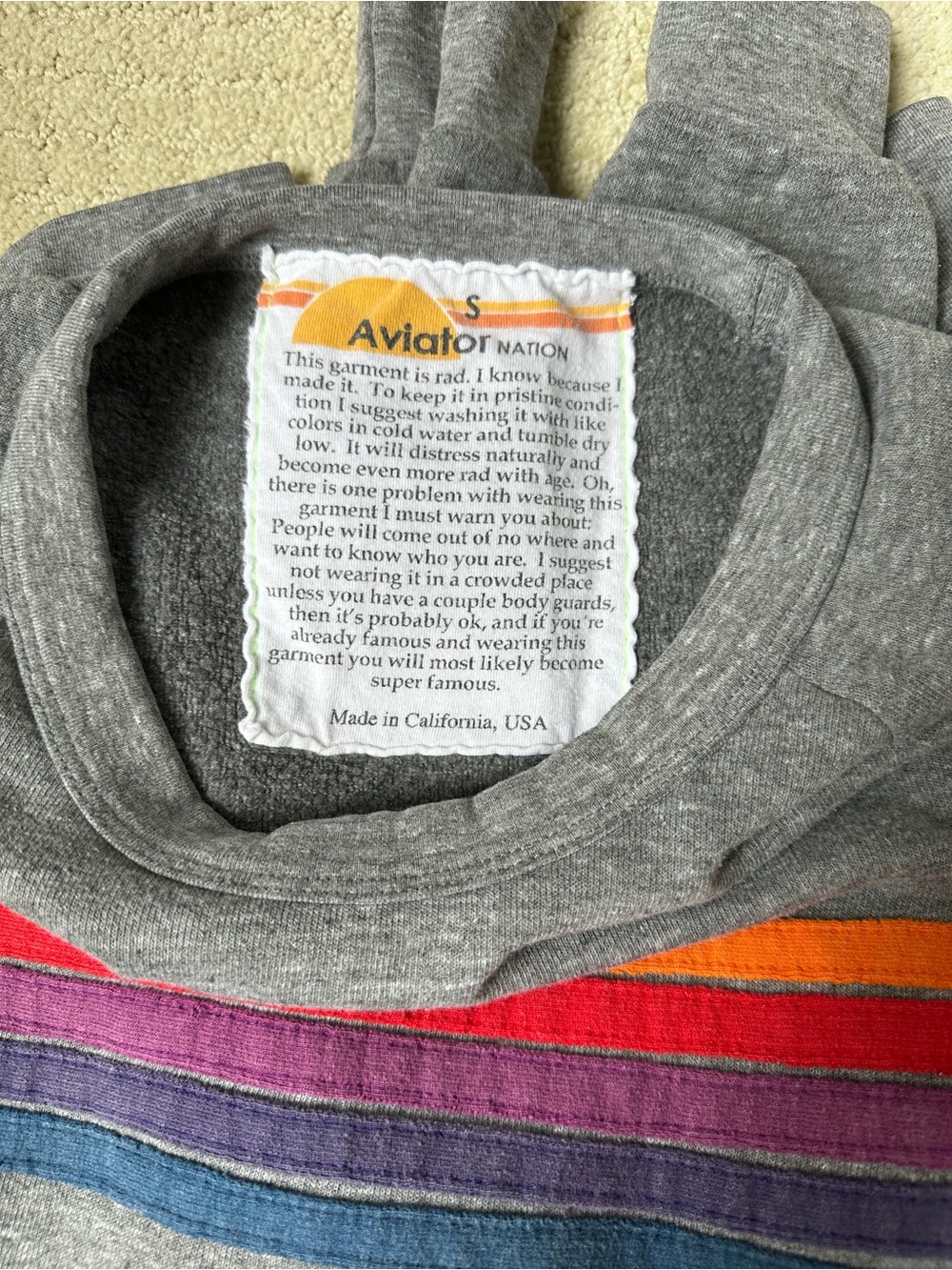 Aviator Nation sweatshirt - Picture 4 of 5